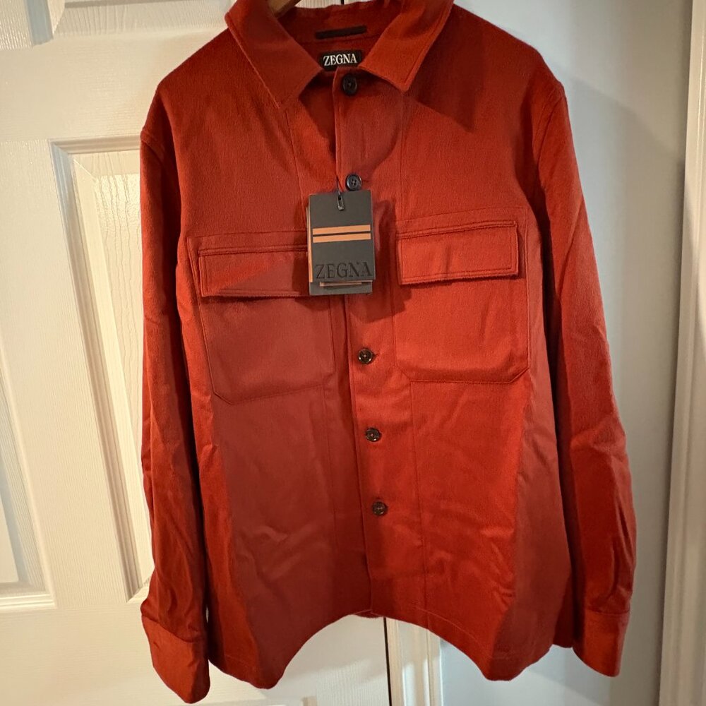 Zegna Cashmere Button-up